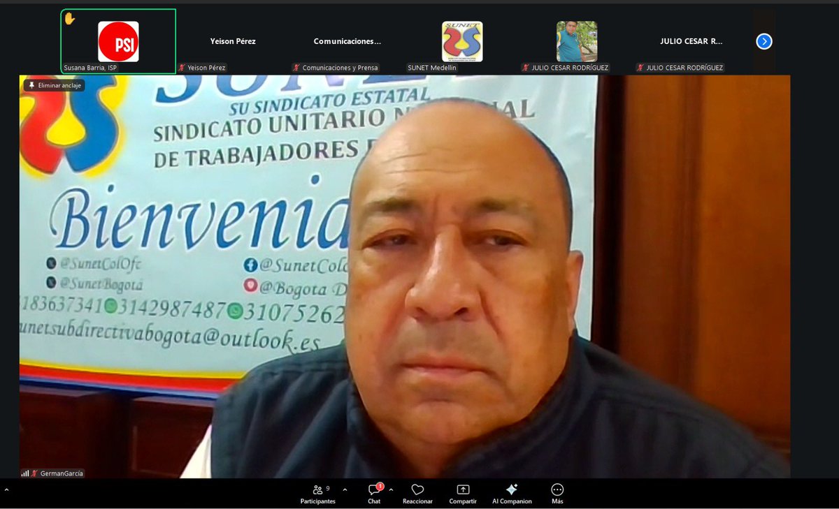 sunetcolofc's tweet photo. #Atencion en reunión sostenida el día de hoy entre @sunetcolofc @SunetMedellin y la @ISPinteramerica se definió la agenda temática del Seminario Taller en IA. Evento a realizarse próximamente en la ciudad de Medellín. 
Muy pronto publicaremos el formulario de inscripción 🇨🇴💪🏻 https://t.co/LshpS6JDja