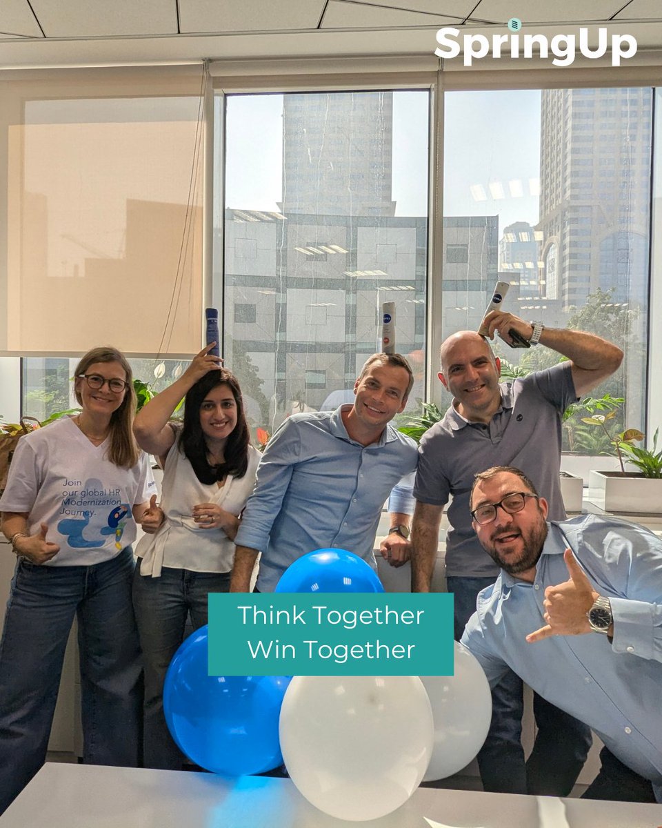 weSpringup's tweet image. Real engagement is when a team stops pretending and starts trusting
It’s the quiet shift from me to we, and you can feel it in the room

#SpringUp #TeamBuildingUAE #CorporateCulture  #TeamConnection #UAEBusiness #TeamBuildingDubai #SpringUpTeamBuilding #CorporateEventsUAE