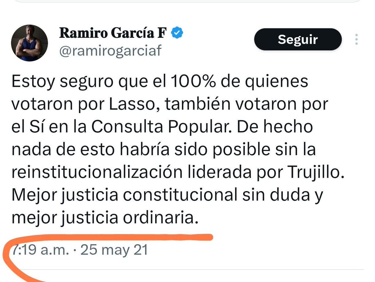 Cierto es , nada de esto hubiera sido posible , y ud ayudó a armar este mierdero , debe estar muy contento ahora mismo <a href="/ramirogarciaf/">𝐑𝐚𝐦𝐢𝐫𝐨 𝐆𝐚𝐫𝐜í𝐚 𝐅</a>  me tiene bloqueado pero alguien le hará llegar este mensaje .