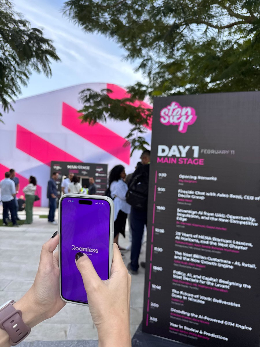 Roamless tweet media