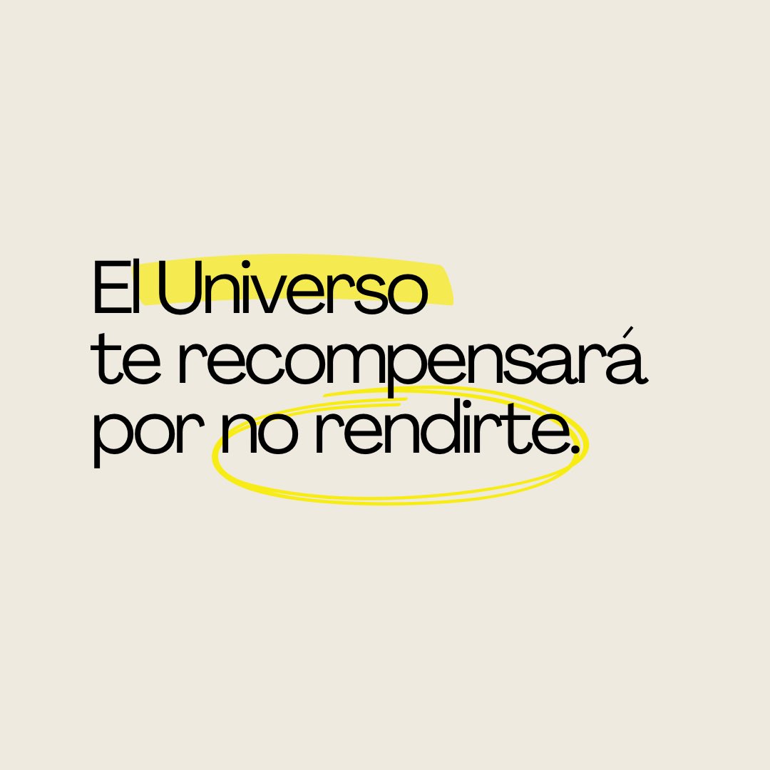 Sigue. Porque Dios y el universo no se olvidan de los que insisten.
