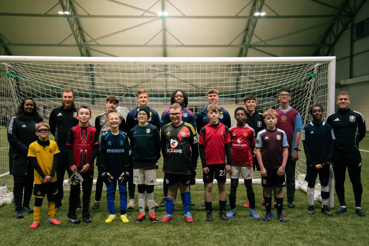 AVFCFoundation's tweet photo. As part of our involvement with the @FA Para Talent Pathway, we welcomed @EnglandFootball Para Players Corey Komorowski, Jamiah McLeary and Jake Heasman to our recent training session last Wednesday, training with blind, deaf and cerebral palsy players at the Aston Villa Inner-City Academy. ⚽️ 

See the action ⬇️📸