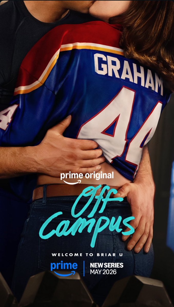 tracklist's tweet image. A série "Off Campus" foi oficialmente renovada para a 2ª temporada.

A primeira temporada estreia em Maio no Prime Video. 🎬