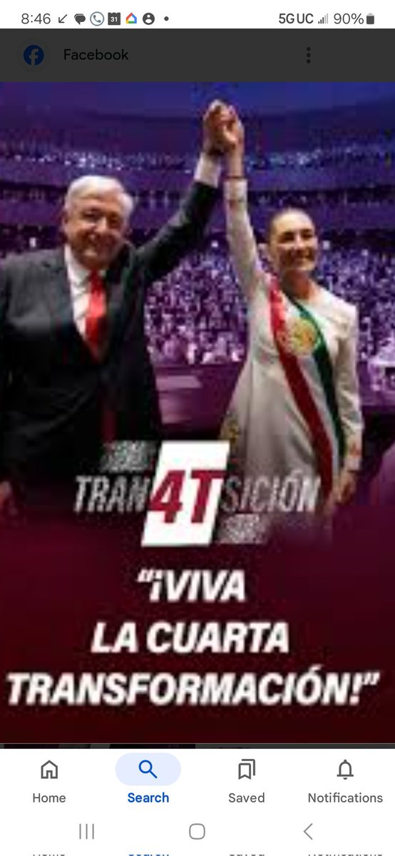 patirojas4T's tweet photo. @Claudiashein Buenos dias Alegria🤠Mi Hermosa🌹PresidentA Dra.CSP💜Tú Buen Gabinete👏 #MéxicoGrandioso El más #Democrático 💪Y #DeModa 🇲🇽 Feliz desde el 2018🎊la honestidad llegó a nuestra Nación con un Gobierno Transparente 🙌hoy febrero 12 2026 con nuestra #LaMañaneraDelPueblo 
💝336 Gracias https://t.co/IHBxZGJOWA