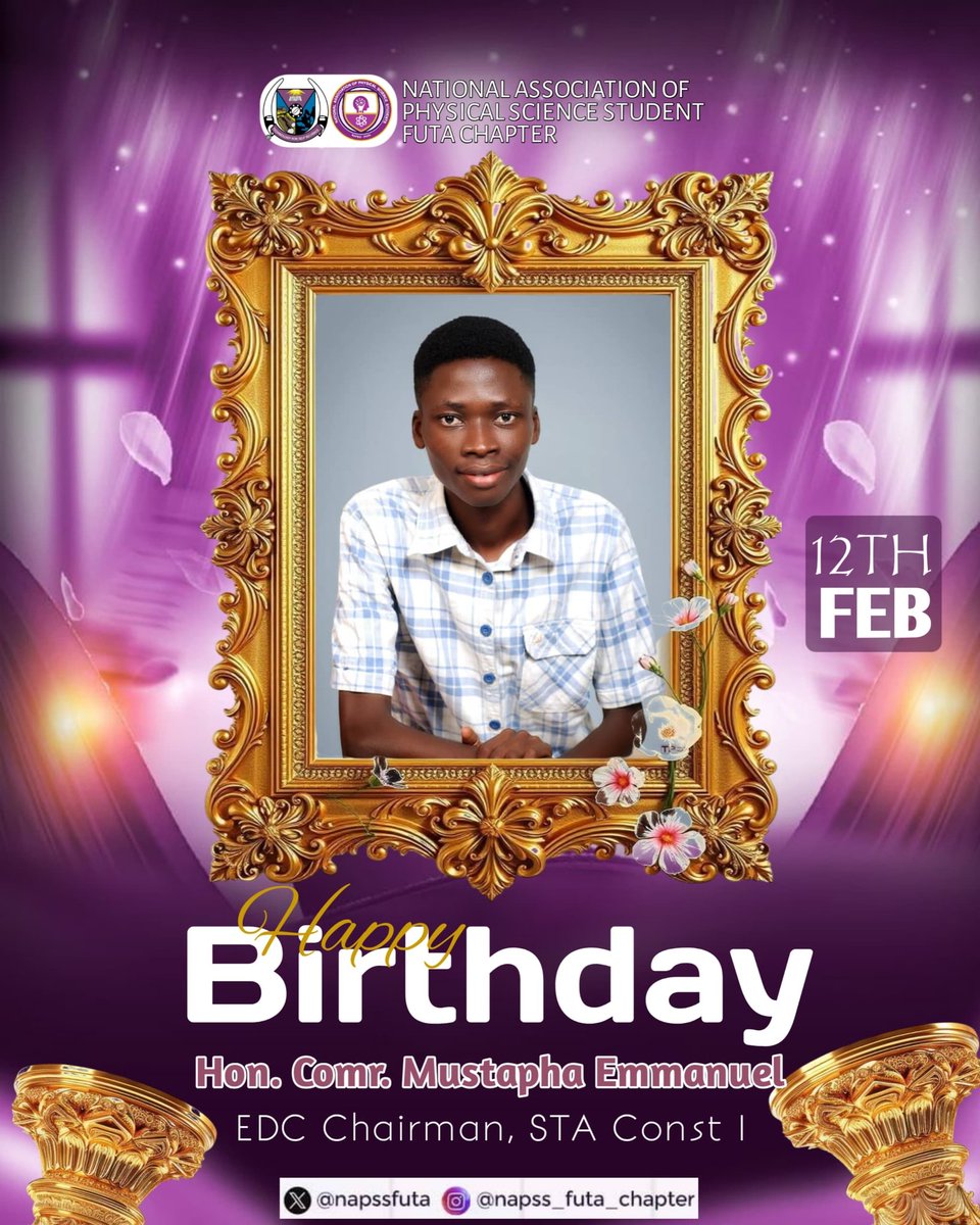 NAPSS FUTA CHAPTER tweet media