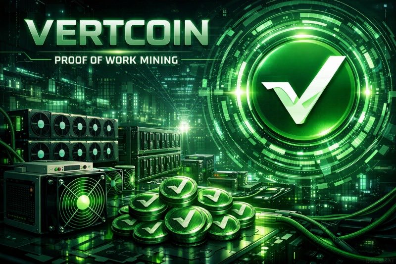 Temidayo246639's tweet photo. $VTC keeps stacking wins 💚
A fair-launch coin with no insiders, no shortcuts — just real miners and a loyal community. ⚡️
Slow, steady, and built to last.
#Vertcoin #VTC #PoW #FairCrypto #Decentralized https://t.co/uReJpybdrB