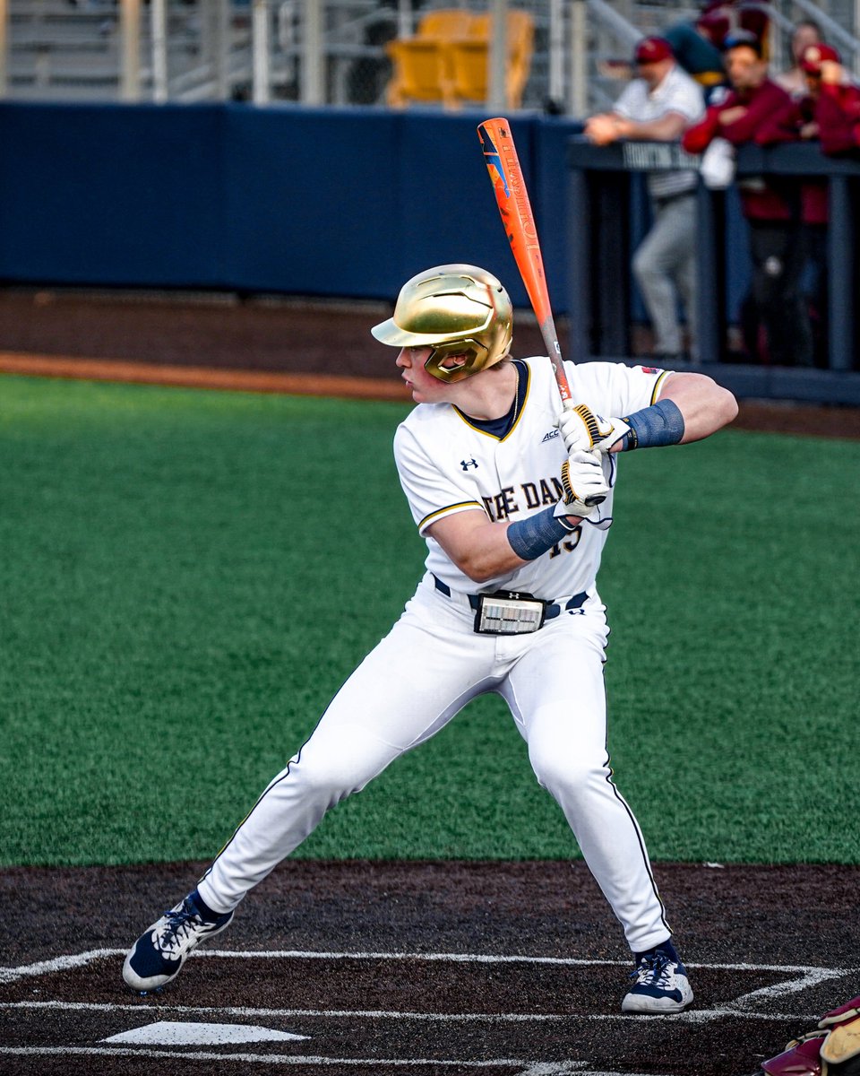 mattfreeman05_'s tweet photo. Notre Dame sophomore Bino Watters enters the 2026 campaign at Baseball America's No. 7 MLB Draft prospect in the 2027 class. 

In 2025, Watters batted .317/.549/.436 with nine home runs, 39 RBI and 16 multi-hit games. 

He'll play LF, 1B and DH this season. https://t.co/i3k0AFajNR