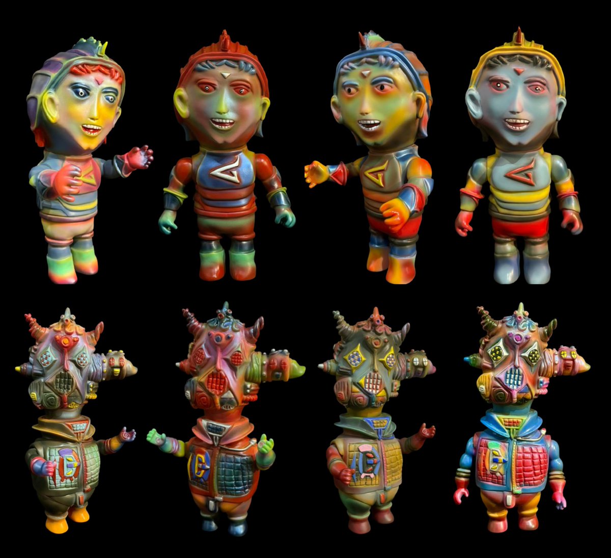 SKARNZ新作ソフビ【Galaxy Boy】【 Twin Commander】は2月14日（土