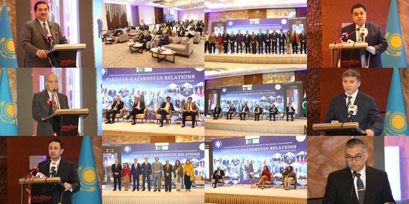 ISSI in collaboration with the <a href="/KazEmbassyPK/">Embassy of Kazakhstan to Pakistan</a>, hosted the conference “Pakistan-Kazakhstan Relations: Post-Visit Reflections &amp; Pathways for Strategic Cooperation” at Mövenpick Islamabad. Experts highlighted connectivity via Eurasian corridors, AI &amp; digital cooperation, trade,