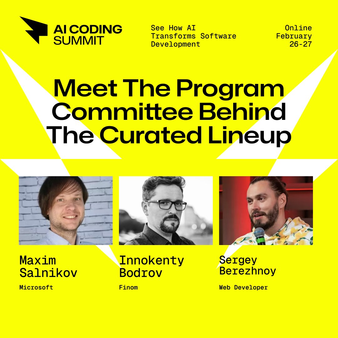 AI Coding Summit | How AI transforms coding tweet media