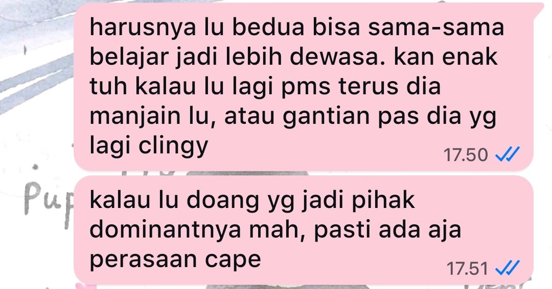 ketikan sama kehidupan aslinya ngga sinkron gini..?