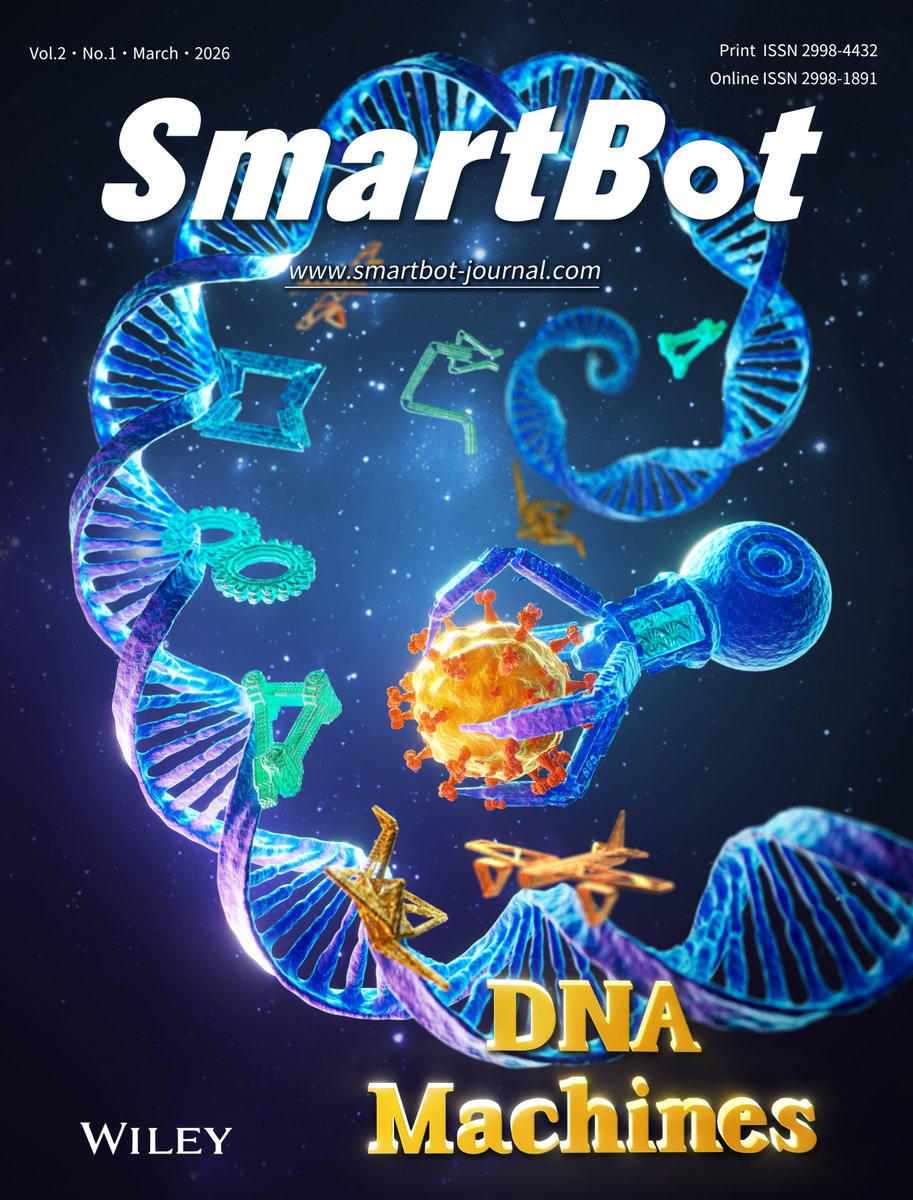 SmartBot_JN's tweet photo. #SmartBot #Robotics #Journal #DNAMachinery
REVIEW ARTICLE: Designer DNA-Based Machines
Link: https://t.co/giVxgiVxJI https://t.co/L8vpVlWtaX