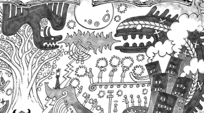 Harley metinlerindeki adem ağacının tepesindeki ejderha lokinin meyvesi ise, Serpent of hellfire ne kadar büyüktür tahmin bile edemiyorum