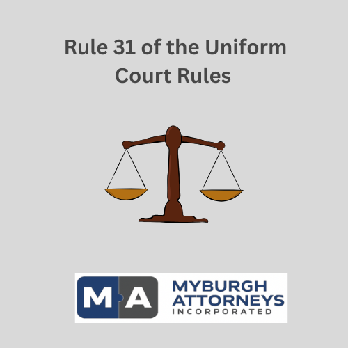 MYBURGHInc's tweet image. Under Rule 31, the High Court grants Default Judgment when defendants fail to file a notice to defend or a plea. While liquidated claims are administrative, unliquidated claims require judicial evidence. Defendants can seek rescission by proving "good cause.

#DefaultJudgement