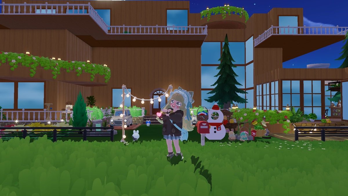 sky_000lapras's tweet photo. 外観🌳
まだまだアップデートできそう〜
2週間くらいしかやってないけどすでに4軒目🏠 https://t.co/tXC6Dt2auf