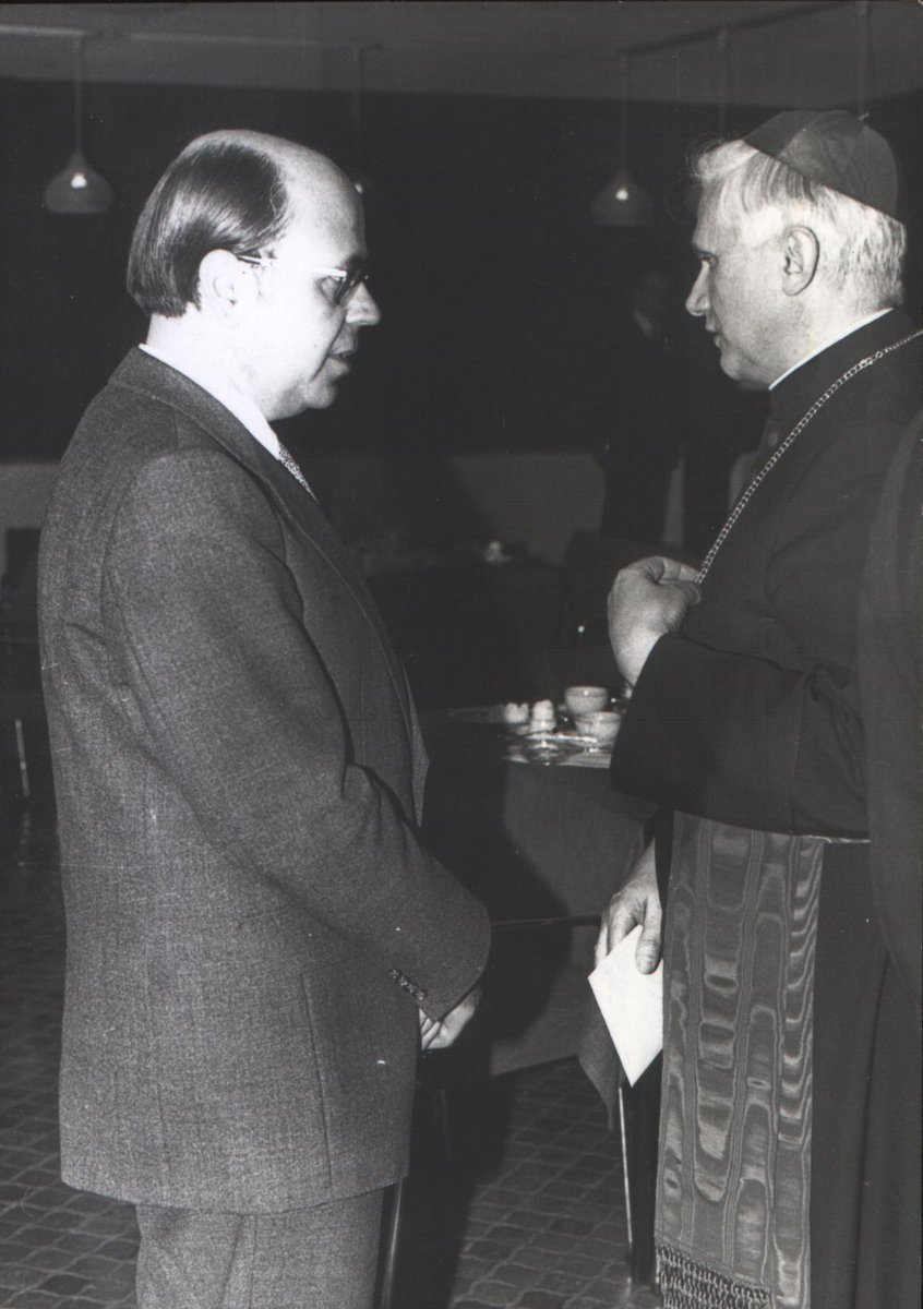 Pope Benedict XVI's old photos when he was still a Cardinal 💗 #popebenedictxvi