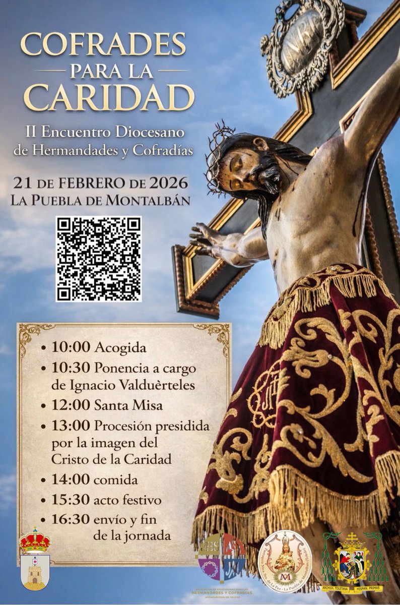 II Encuentro Diocesano de Hermandades y Cofradías ✨

¡No faltes a esta cita de encuentro y compromiso cristiano!
 📌 Inscripción: docs.google.com/forms/d/e/1FAI…