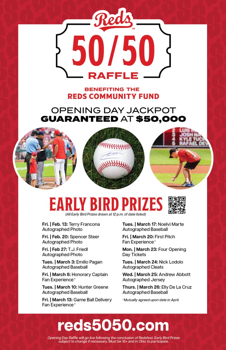 Reds 50/50 tweet media