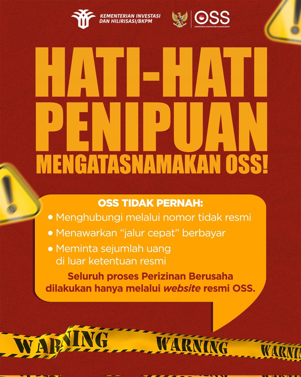 OSS Indonesia tweet media