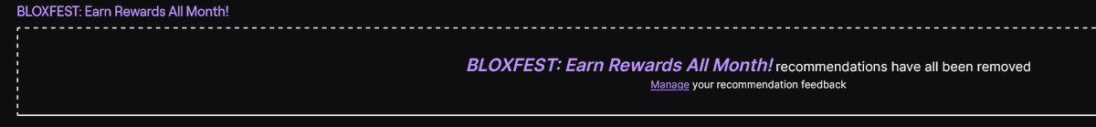 Can I remove the pedo game from my recommended please?

<a href="/Twitch/">Twitch</a>