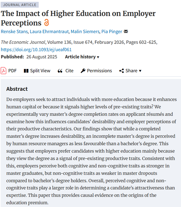 The Economic Journal tweet media