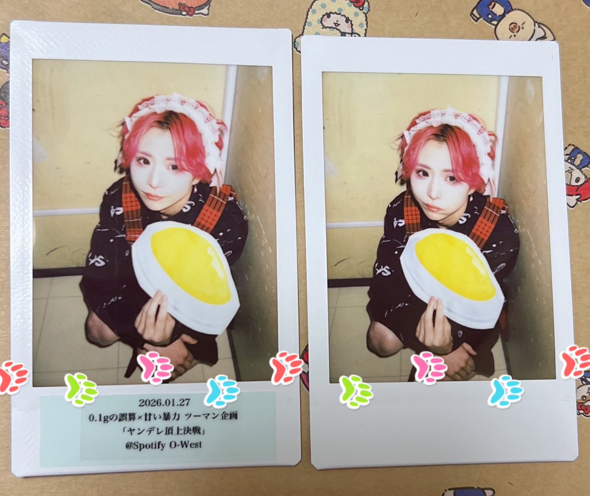 交換＊お譲り 甘い暴力 チェキ 1/27 渋谷 O-West 譲＊咲さん、義さん