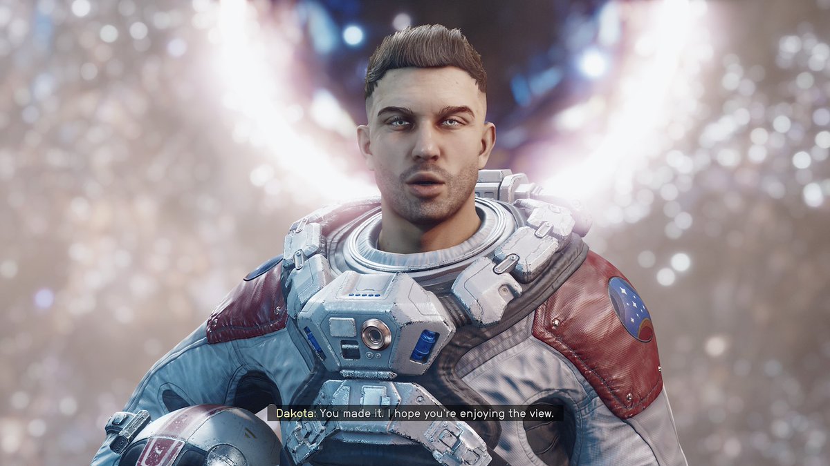 After 50 hours of gameplay. Side quests and exploring the galaxy. Finally completed the main story of #Starfield and it has been a long time since I’ve had a campaign hit me this hard. #videogames #space #gaming