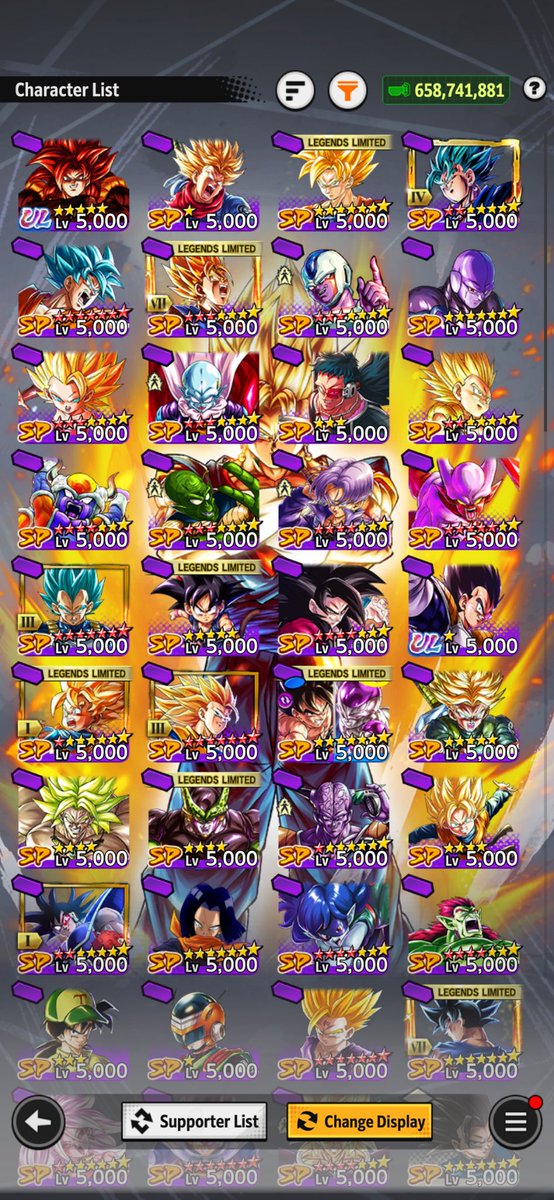 XllGhxst's tweet photo. @DB_Legends Legends I pulled the unit and he’s not in my Characters list please anyone help me out https://t.co/NAM23tt8kb
