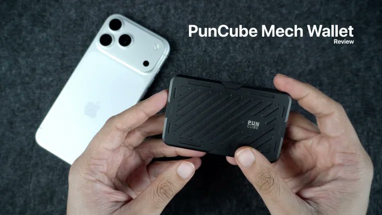 PunCube Mech Wallet Review: A Minimal Metal Wallet With a Satisfying Twist ioshacker.com/reviews/puncub…