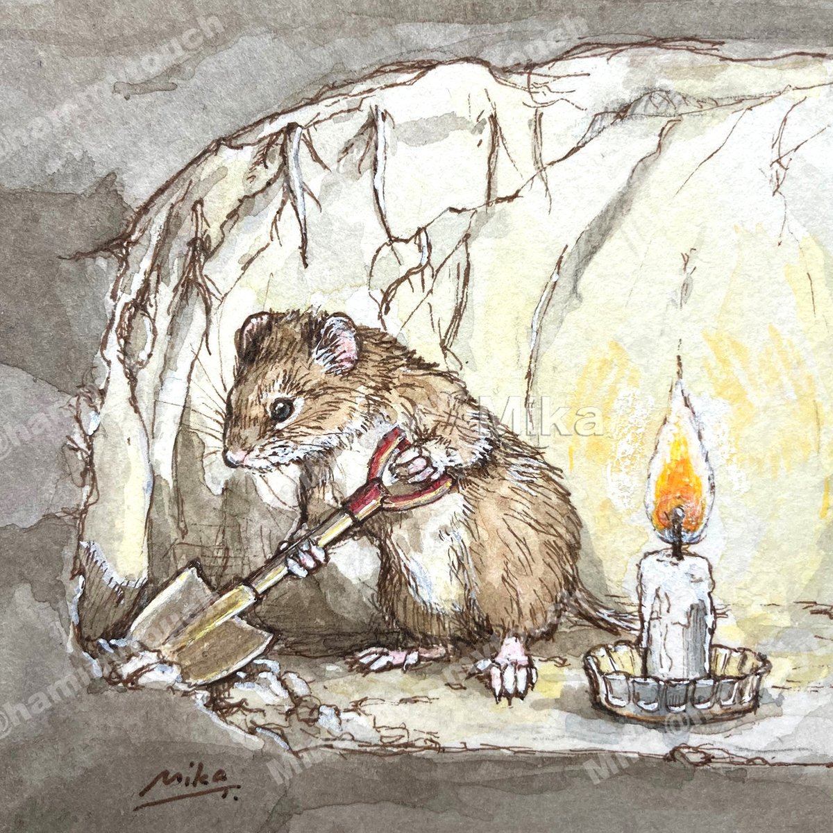 Mika＠ねずみ絵描き tweet media