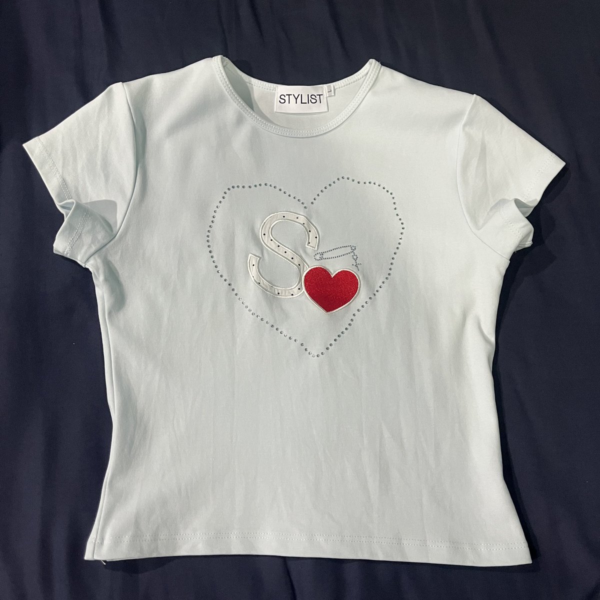 blomerssflow's tweet photo. Stylist baby tee LightBlue (nairo)
Size L ตำหนิเปื้อน เอาไปซักได้คับ เพชรครบ
280฿ free shipping 

#โล้ะตู้เสื้อผ้า #ส่งต่อvghbkk #ส่งต่อ #ส่งต่อเสื้อผ้า #ส่งต่อvgh #ส่งต่อstylist #ส่งต่อuxryclub #ส่งต่อfallenangels #ส่งต่อprey #ส่งต่อvghbkk #ส่งต่อcintage #ส่งต่อunigam https://t.co/lmCZswOA2V