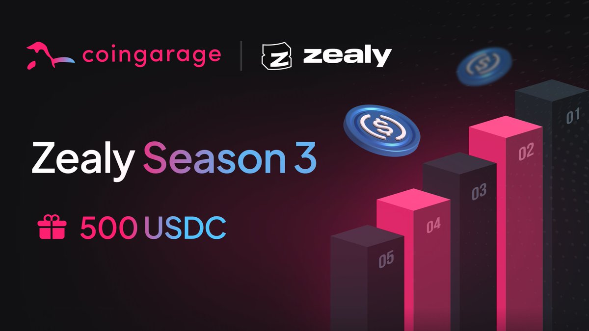 Zealy Season 3 Is Officially Live!

We’re kicking off a new competition and this one starts fresh for everyone.

$500 USDC prize pool
30 winners will share rewards
2 weeks to compete

Complete quests, climb the leaderboard, and secure your spot among the top participants.

Ready