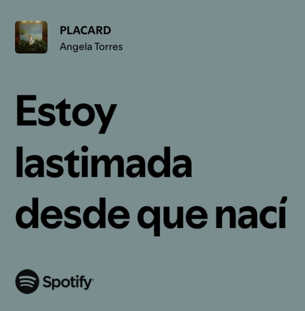 placard - ángela torres