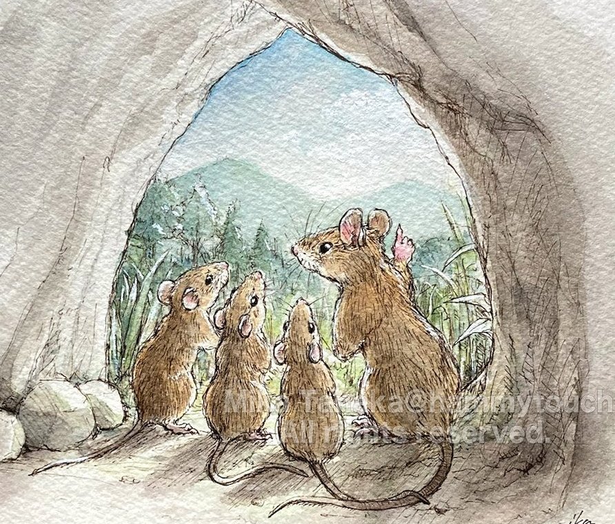 Mika＠ねずみ絵描き tweet media