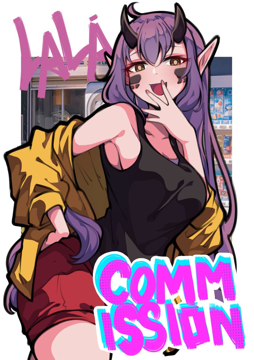 commission works 
slot available if ya interested ~ 

#Commission #commissionsopen