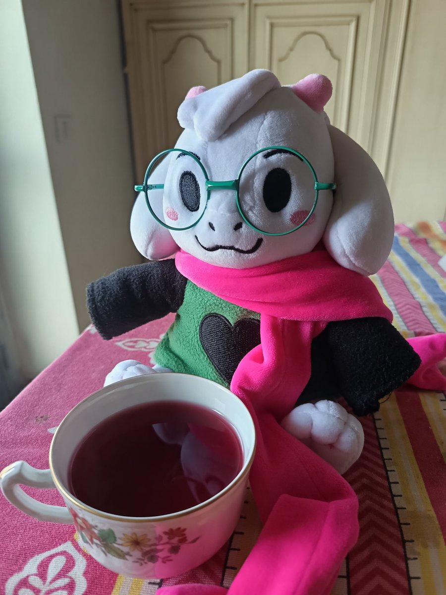 Btw he's okay now

He's having a cup of tea :3