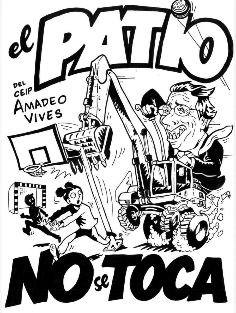 📢 EL PATIO NO SE TOCA

La comunidad educativa del CEIP Amadeo Vives y el tejido vecinal de #Aluche organizan un festival para defender este espacio esencial para la infancia

‼️Sí al Centro de Mayores, pero no a costa del patio del cole

📅14–15 feb · 11–15h
📍CEIP Amadeo Vives