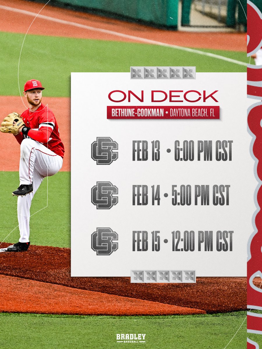 Bradley Baseball tweet media