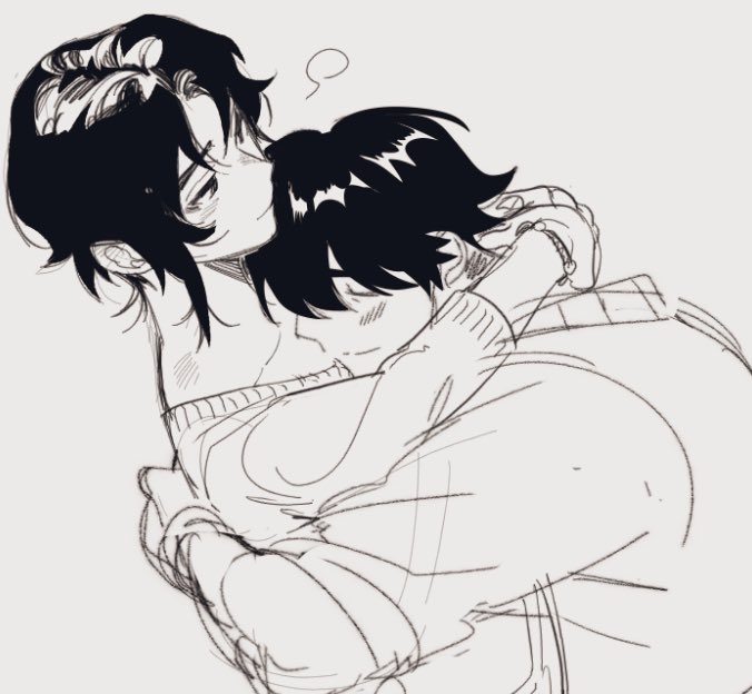 Michiroon's tweet image. Big family (doodles with @goodnightkigen )