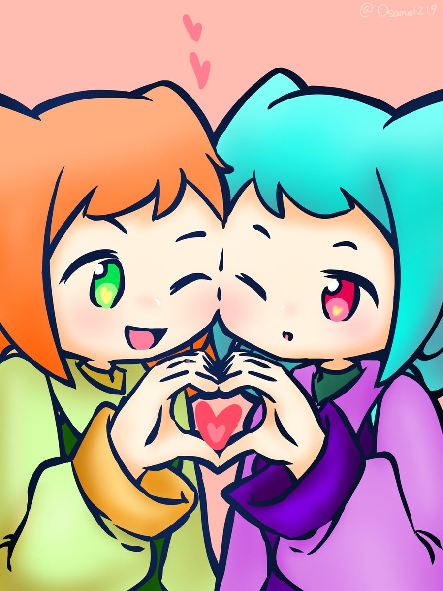Osame1219's tweet photo. #アリィ生誕祭2026
 #ラフィソル生誕祭2026 
「ラフィソル、お誕生日おめでとうございます❣️｣
『あ、ありがとう……きゅ、急にすりすりしないで…』
いつまでも尊い2人、Happy  birthday!!🎉 https://t.co/NxoqchMtY6