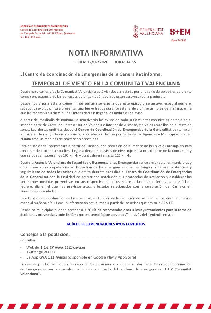 Emergències 112CV tweet media