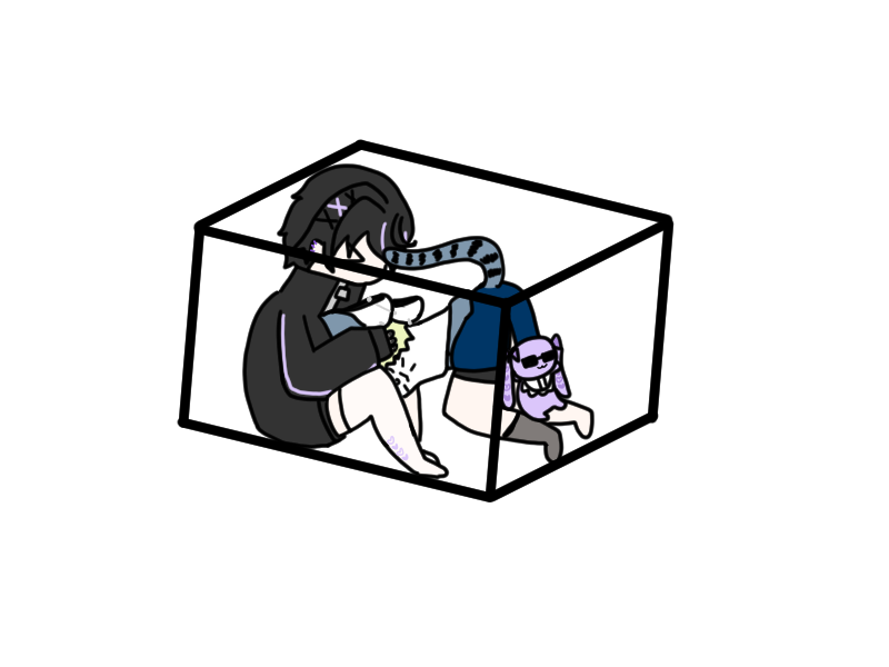 Kimnyaru_'s tweet image. #Majinai_Art
#latte_gaki
쿠로카권유린상자
부제: 라떼사심상자