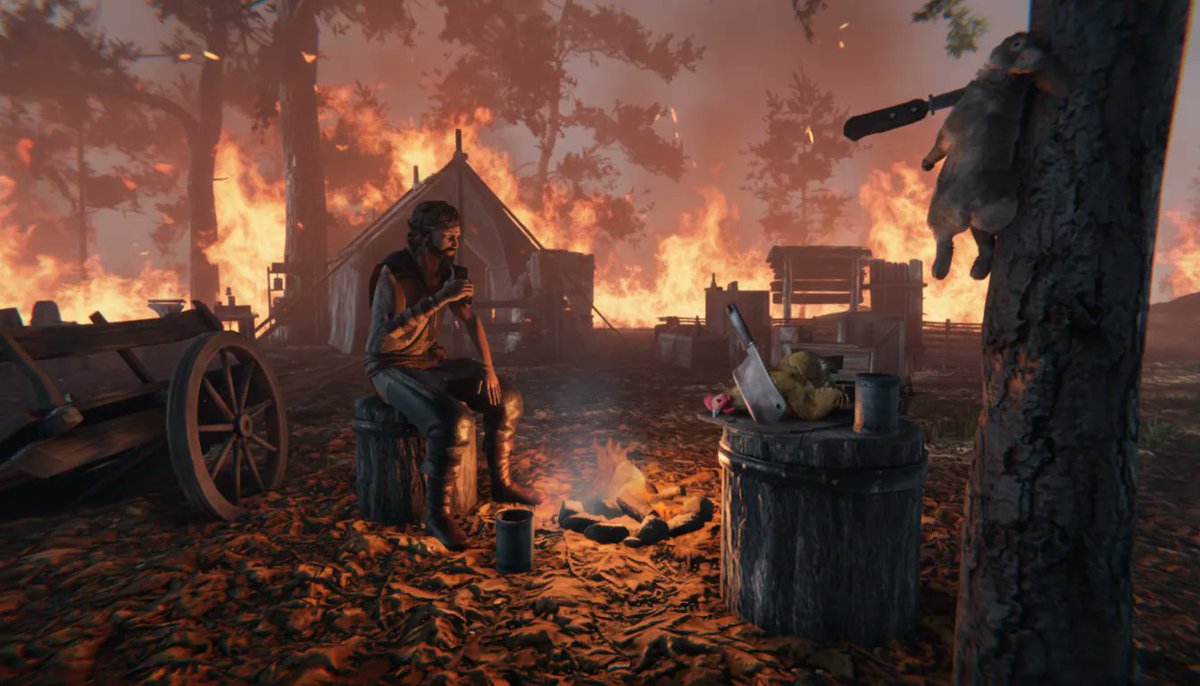 Your whole village is on fire, but at least you are warm 🔥