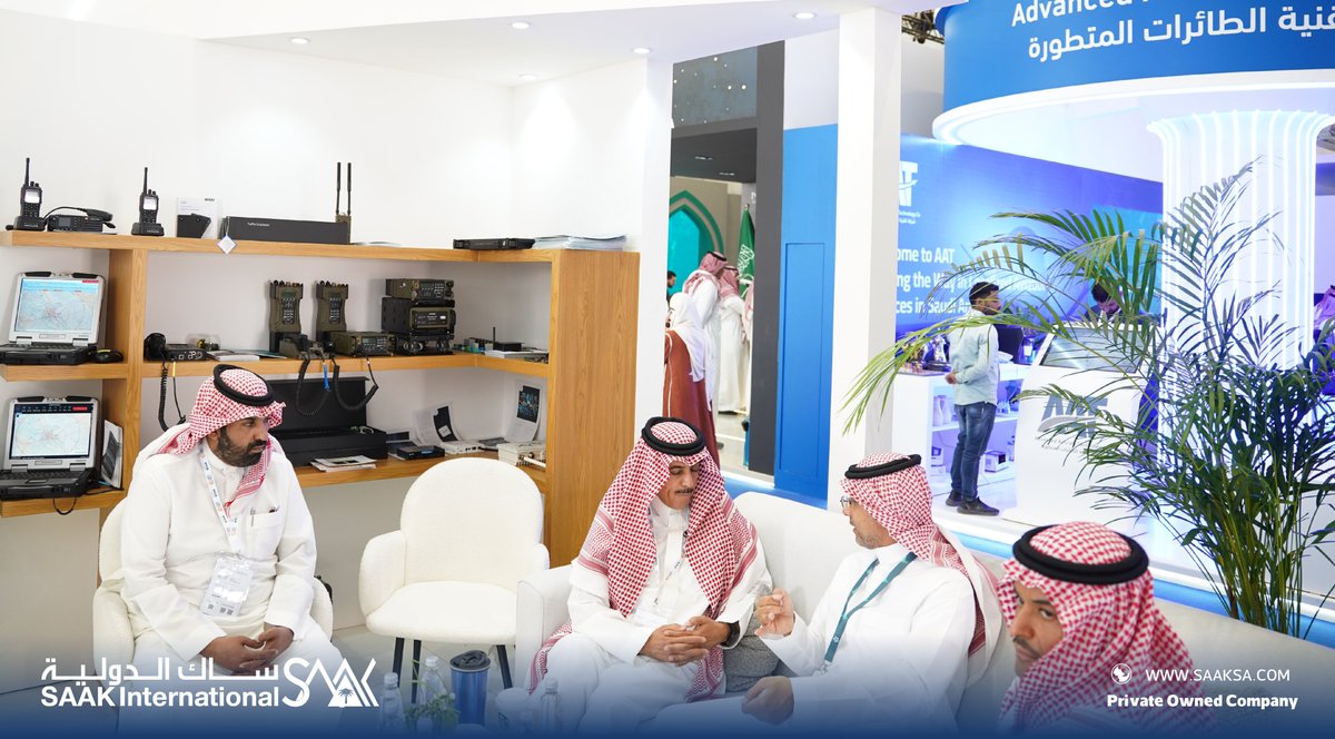 تشرّف جناح ساك الدولية بزيارة سعادة نائب محافظ الهيئة العامة للصناعات العسكرية <a href="/GAMI_KSA/">الهيئة العامة للصناعات العسكرية</a>  لقطاع التمكين المهندس صالح بن عبدالله العقيلي، حيث اطّلع على أبرز حلول الشركة التقنية وإسهاماتها في تطوير الأنظمة الإلكترونية الداعمة لمنظومة الصناعات الدفاعية الوطنية.

SAAK International’s