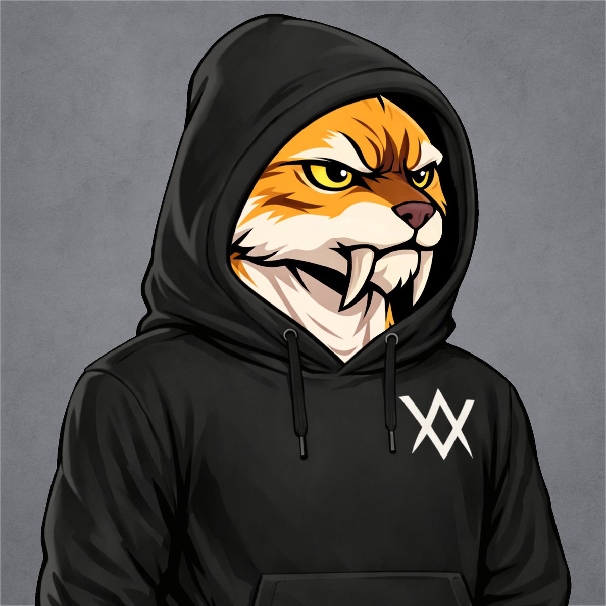 🚨Sneak peek🚨Cat body: Saber-tooth + Roamals hoodie (1). Please let us know what you think and rate it 1 - 10! We would love to hear your opinion! 👇👇