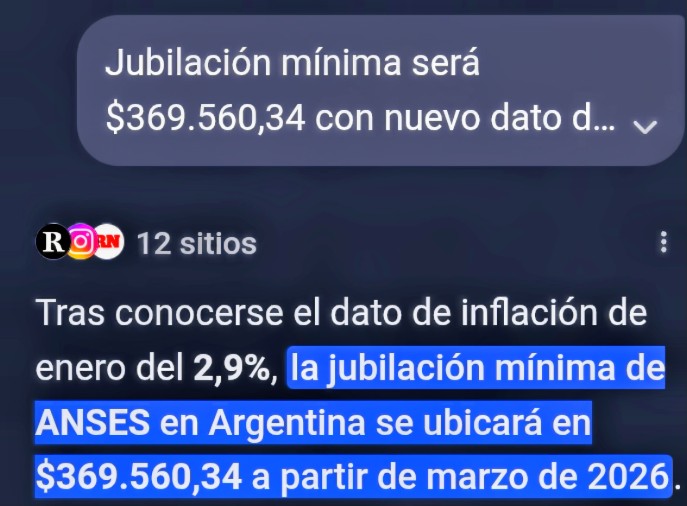 Nuestra Triste Realidad 💔☹️
                   👇👇👇
 Jubilados en la INDIGENCIA 
                  👇👇👇
Canasta Básica $ 1300000 
                   👇👇👇
