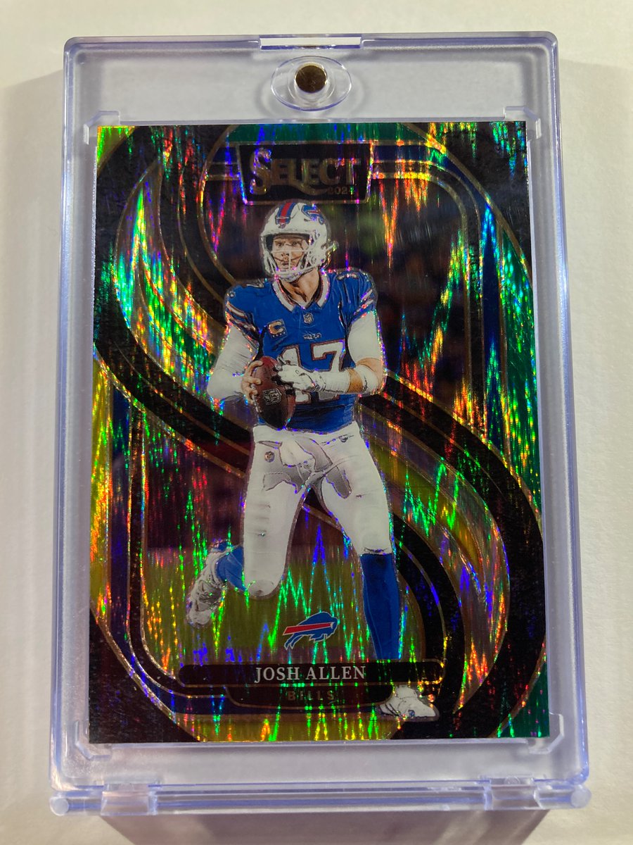 🎁Appreciation Day Giveaway🎁

Winner Announced Tuesday

🔥Josh Allen Panini Yellow Prizm Shock #BillsMafia

To enter
1. Follow
2. Retweet
3. Like
