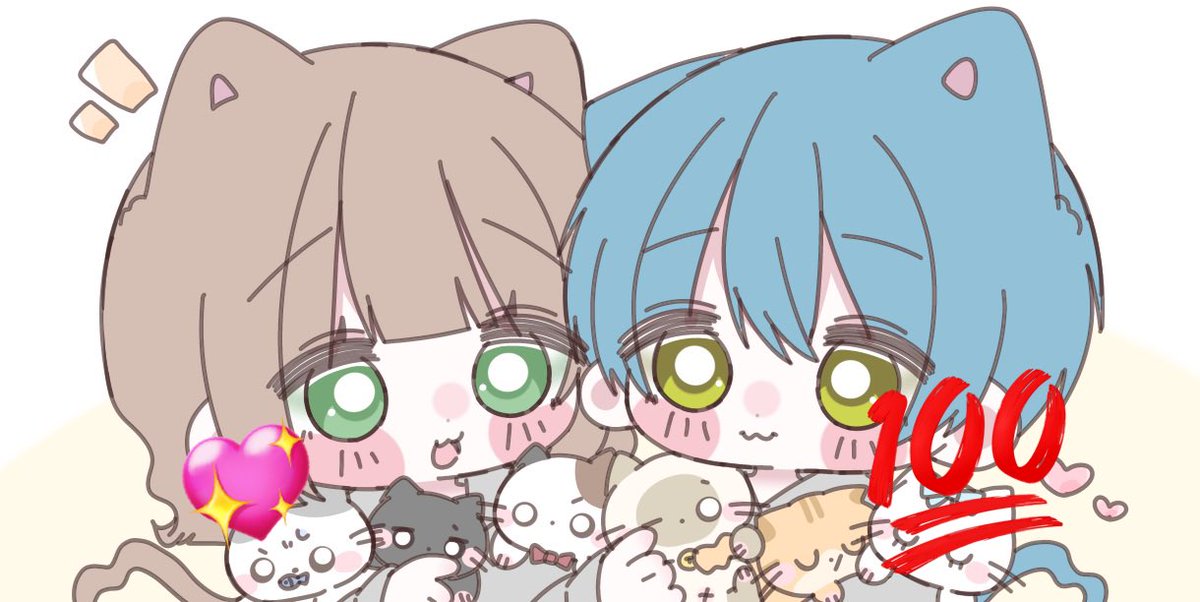 にゃんにゃんにゃんの日誕生日のあめちゃんとにゃんにゃんにゃん😻