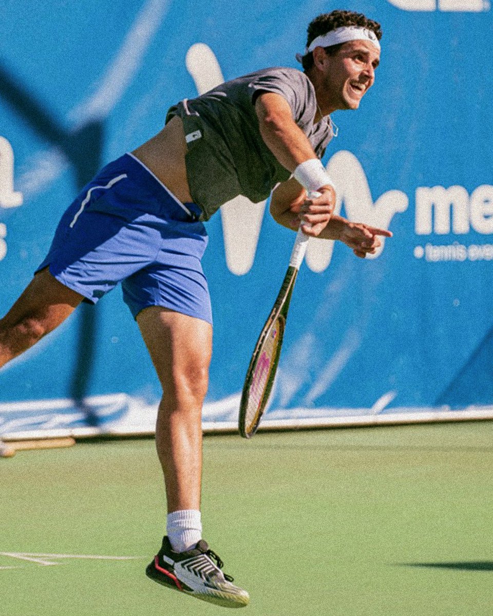 ATPChallenger's tweet photo. Setting the tempo 🎵
🇪🇸 Martin Tiffon outlasts Huesler 6-2, 4-6, 6-3 to secure a 4th quarter-final of 2️⃣0️⃣2️⃣6️⃣!
#ChallengerTour | @meftennisevents | 📍Tenerife https://t.co/HM3LUYRNxe