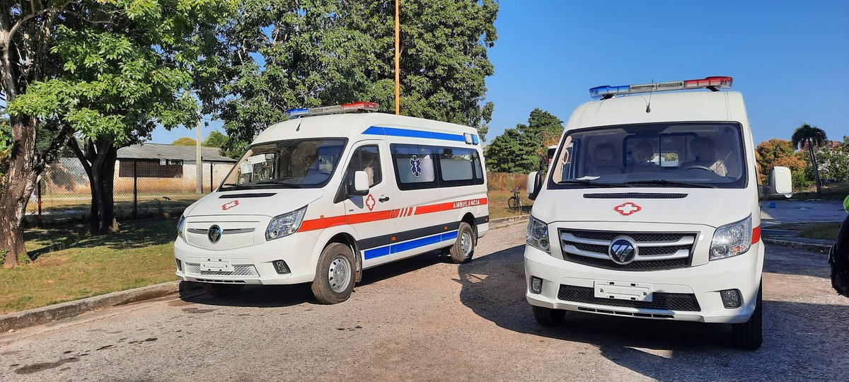 Dos nuevas ambulancias recibe la #IslaDeLaJuventud
#100AñosConFidel